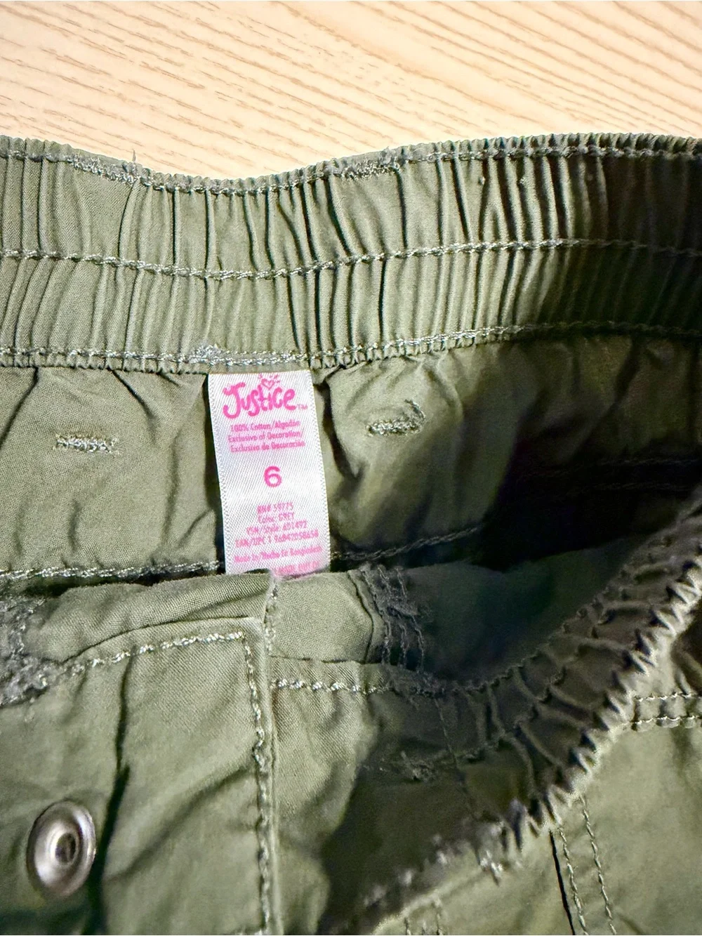 Justice stylish olive